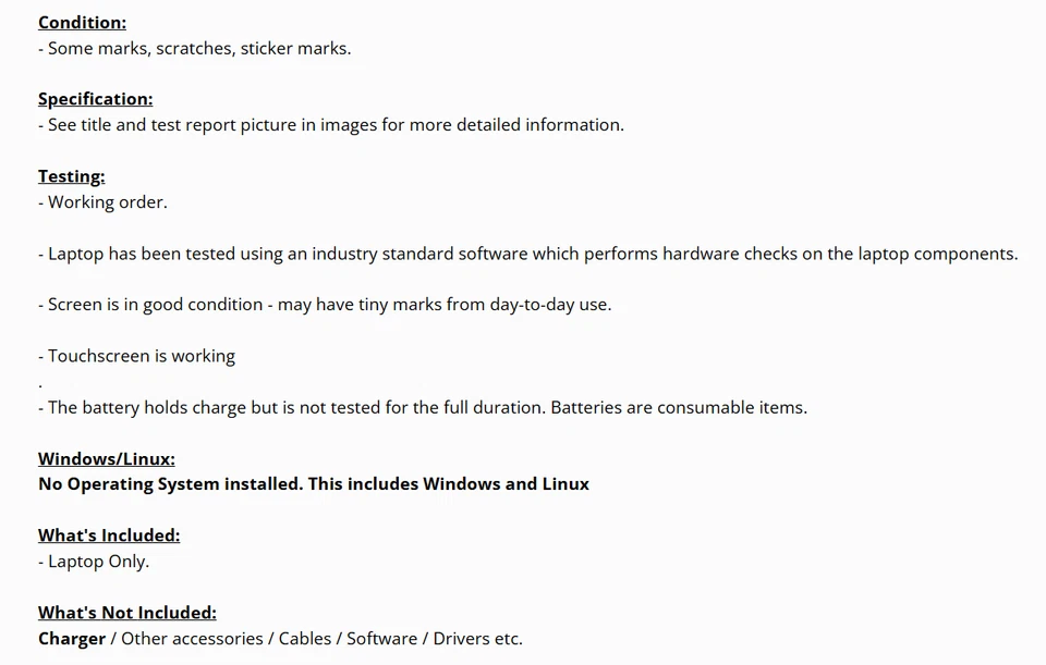 Fujitsu 2-in-1 Laptop Lifebook U729X 12.5" Core i3-8145U 8GB DDR4 128GB SSD - Image 2 of 4