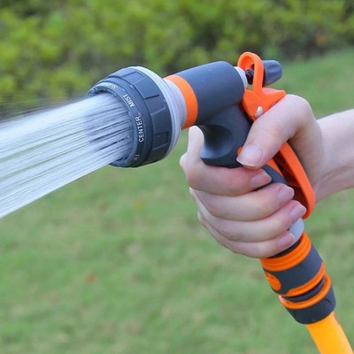 Hoselock Multi Spray Gun Garden Water Flowers Watering With 8 Spray Patterns