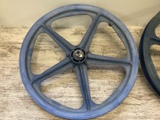 BMX Bike-Old School Blue Wheels & Wheelset Vintage Bike Parts for