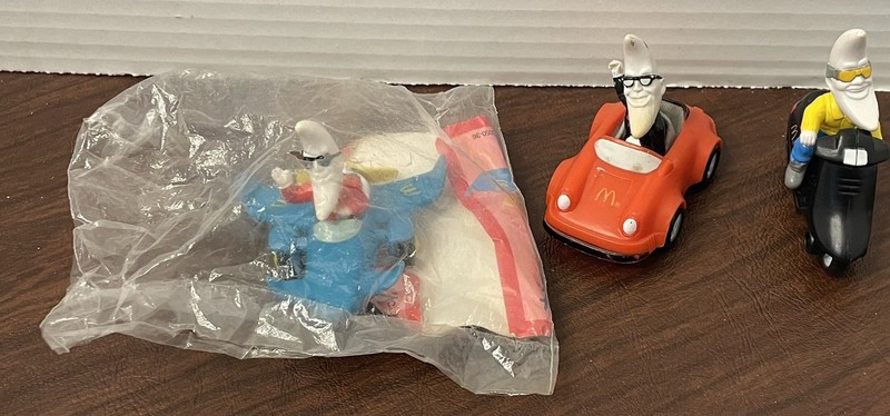Mac Tonight Lunar Moon Man Happy Meal Toys Lot Figures 80s