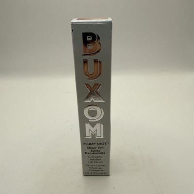 BUXOM Plump Shot Collagen Infused Lip Serum - Plush Peach - 0.14 oz