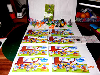Kpl. Satz The Happos Family Happos Olympics Zubehör alle AaF alle 8 Bpz
