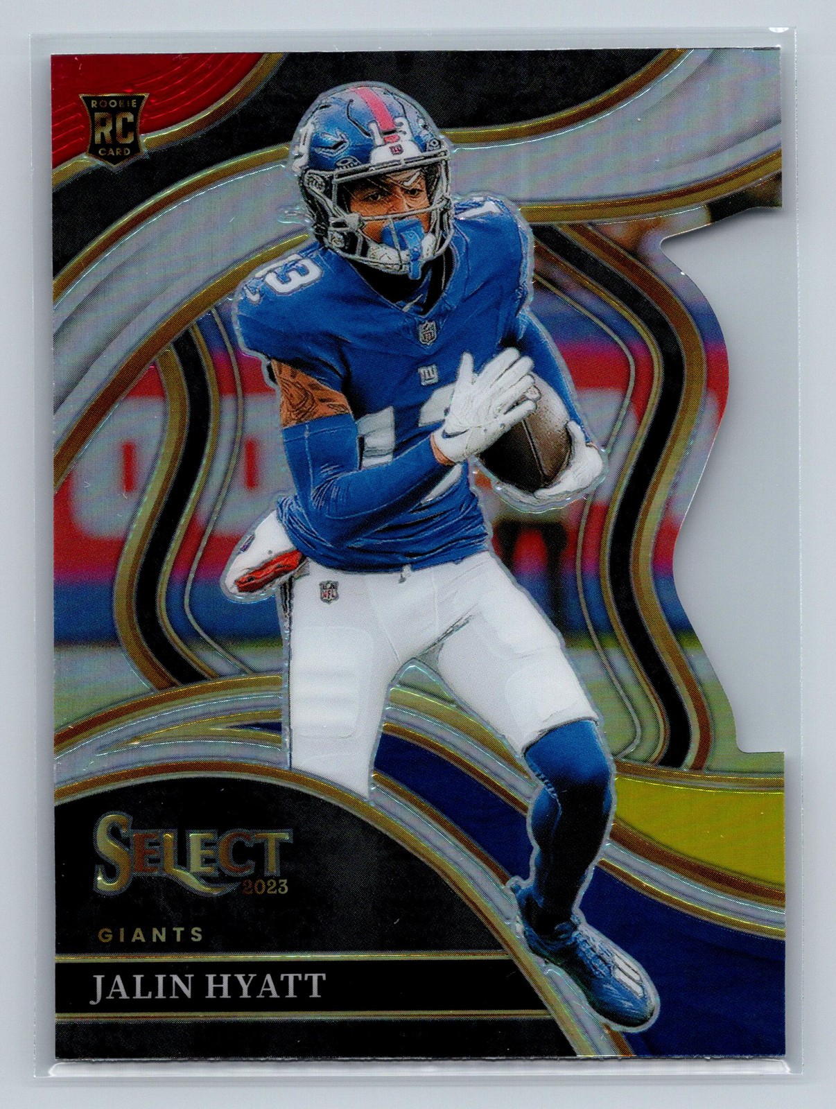 2023 Panini Select Jalin Hyatt Silver Prizms Die Cuts #263