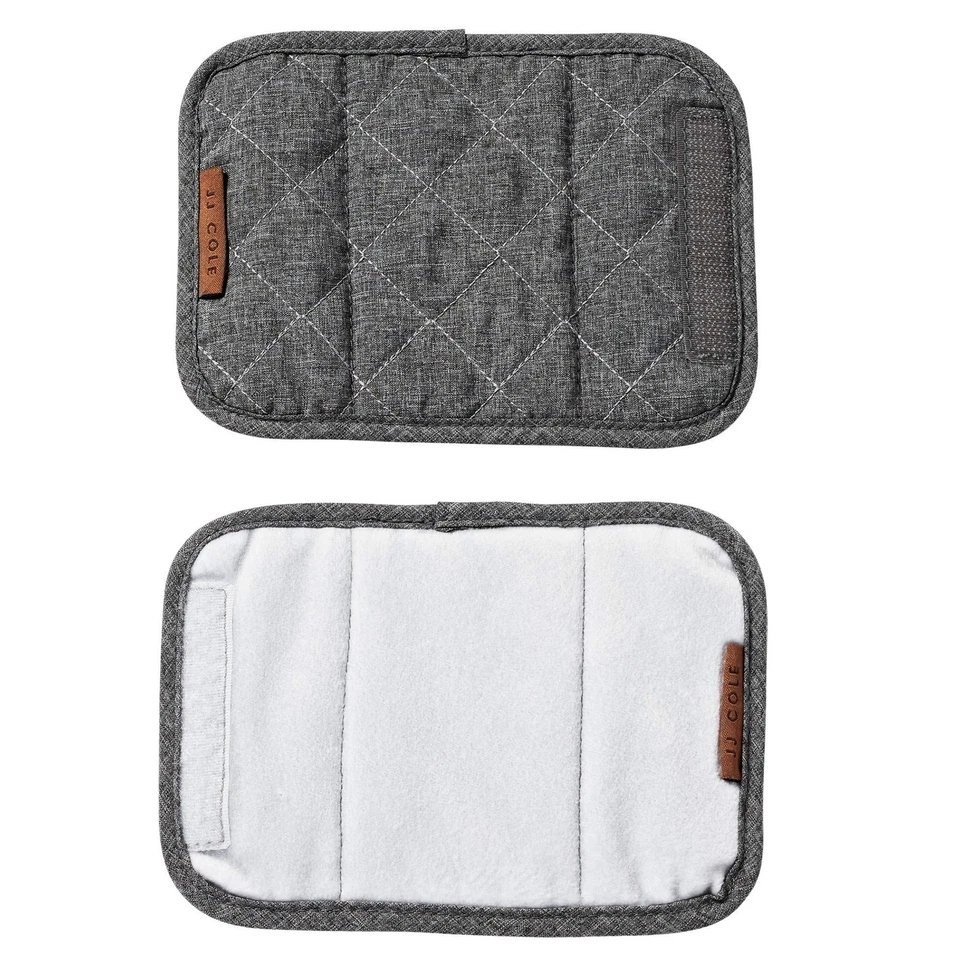 Fundas de cinturón de seguridad reversibles JJ Cole - Funda de cinturón de seguridad acolchada para asiento de coche St... Foto 2 de 4