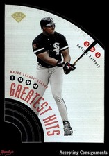 1996 Leaf Thomas Greatest Hits #5 Frank Thomas 2709/5000 White Sox