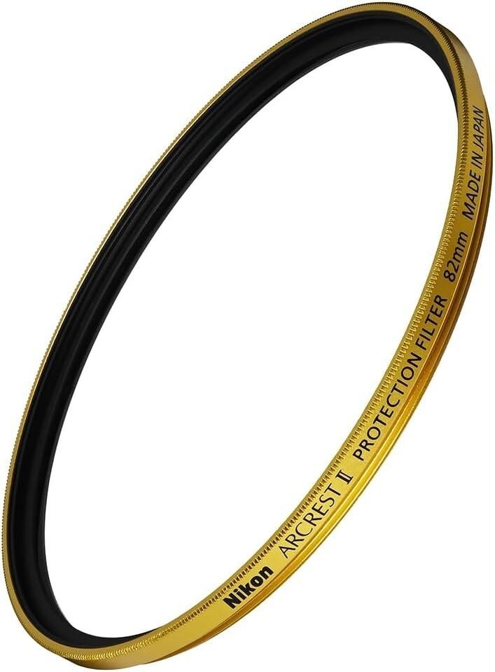 デジタルカメラ Nikon 82mm ARCREST II PROTECTION FILTER Nikon ARCREST II PROTECTION FILTER 82mm Gold F Z Mount lens filter