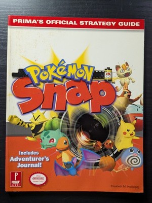 Prima's Official Strategy Guide for Pokemon Snap N64  NEW w/ Shelf Wear