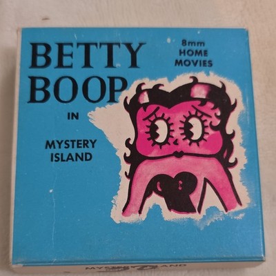 Betty Boop in Mystery Island 8mm Animation Silent Film Reel