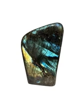 HIGH FLASH Labradorite Freeform  1lb 2.5oz. Vibrant Blue Green Yellow 