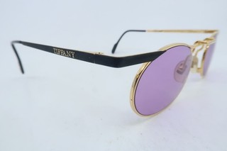 Vintage 90er Tiffany Sonnenbrille Made in Italy vergoldet M. TJ05 50 22 140 Smart