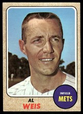 1968 Topps #313 Al Weis