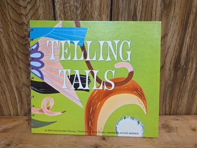 Vintage 1974 ''TELLING TALES'' Manipulative Book By Beth Clure & Helen Rumsey