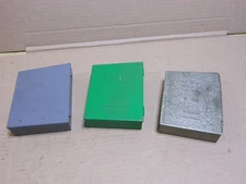 Lot of 3 Complete USA 1 to 60 Drill Bit Indexes Hanson Radnor Huot 1-60 Index