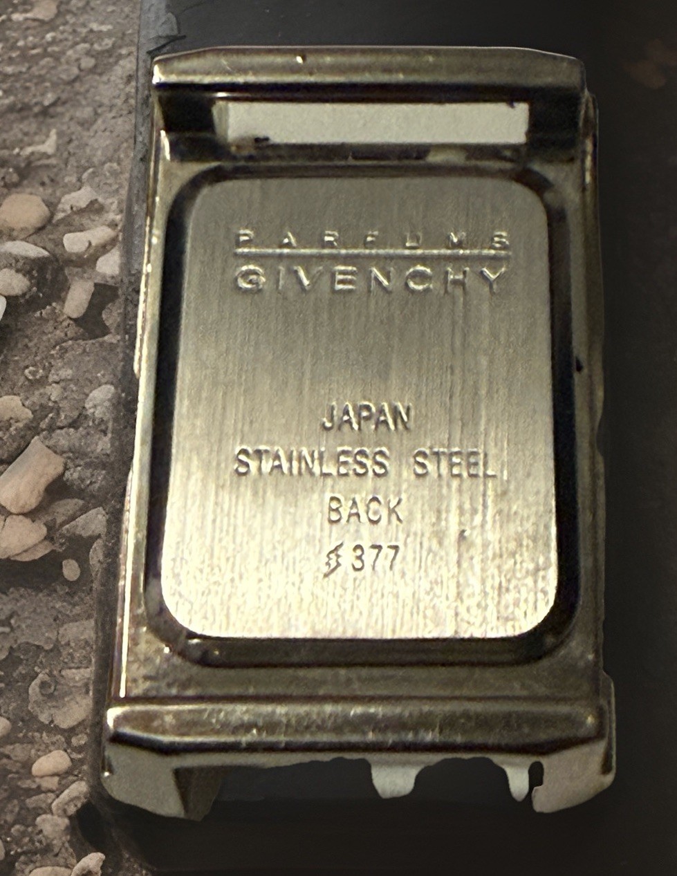 Givenchy Parfums Rhinestones Women's Watch Silver Tone  No Band New Battery RUNS thumbnail 2