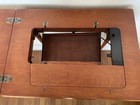 Vintage “SINGER” SEWING MACHINE CABINET Maple — photo 3