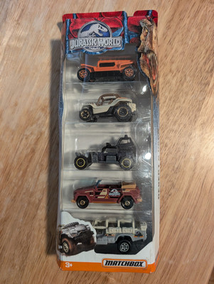Matchbox Jurassic World Vehicle 5-Pack - Desert