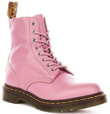 Dr Martens 1460 Pascal Virginia Bottine Femme 8 Œillets à Lacets Rose EU 36-42