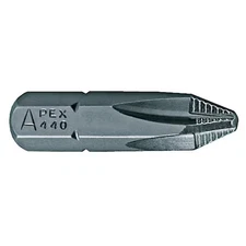 Apex Tool Group 440-2-Acr2x-5Pk Torsion Bit, Sae, 1/4", Hex, No 2, 1", Pk5