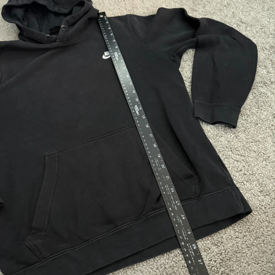 Nike Pullover Sudadera con Capucha Chaqueta Sudadera Atlética Para Mujer - Talla S Negra Foto 4 de 4