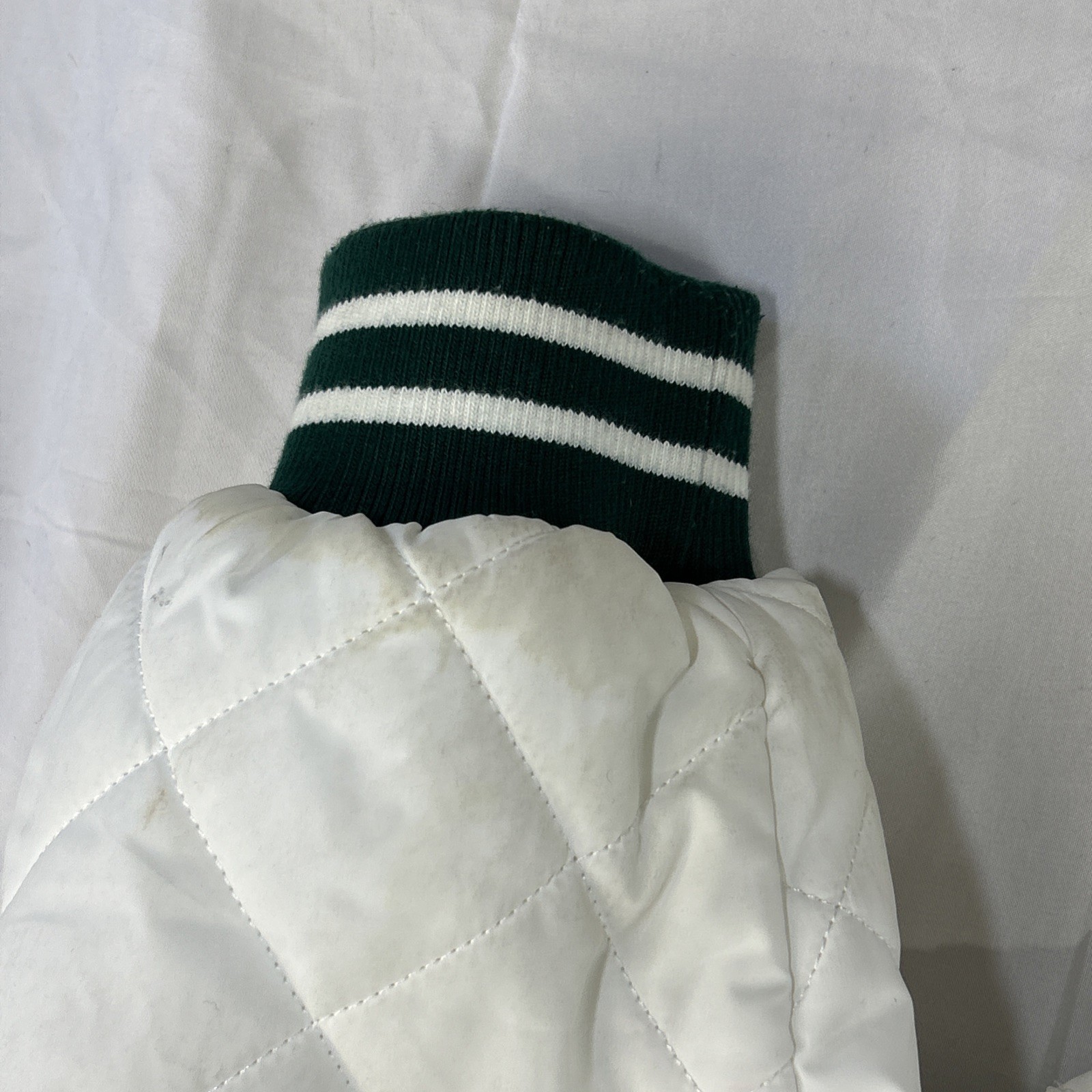 MISSGUIDED Bomber Varsity Jacket Embroidered Quil… - image 9