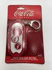 Vintage Coca Cola Coke Backpack Purse Bag Clip-on Tin Sealed New Key Holder