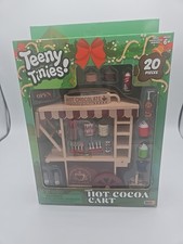 Teeny Tinies Teeny Hot Cocoa Cart Mini Food Playset 20 Piece Set Ages 6 NIB