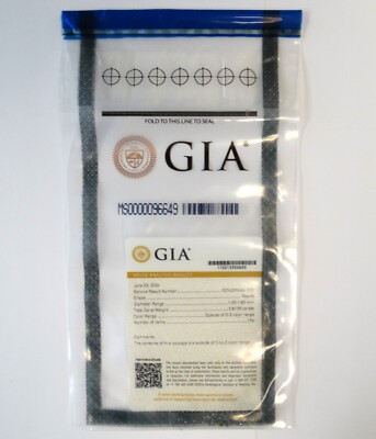 GIA Outside D-Z Color Range 3.8139Cts Lot of 196 Natural Round Cut Diamond Melee