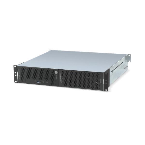 Sonnet DuoModo xMac mini/eGPU Rackmount Nero, Grigio Acciaio
