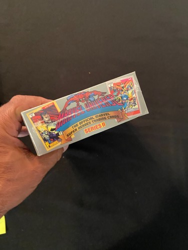 1992 MARVEL UNIVERSE SERIES 2 TRADING CARDS SEALED WAX HOBBY BOX IMPEL - Picture 4 of 5