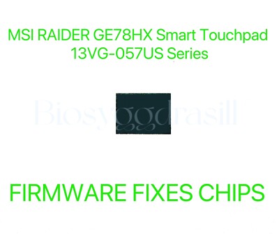 MSI Raider GE78 HX Smart Touchpad 13VG-057US Series, BIOS CHIP FIRMWARE FIXES
