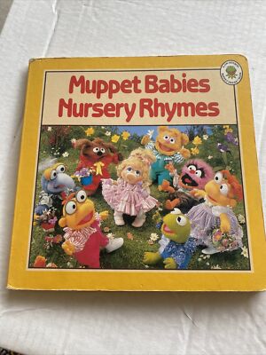Vintage Muppet Babies Nursery Rhymes Board Book