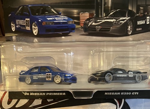 Hot Wheels Premium 1:64 2 Pack ‘94 Nissan Primera & Nissan R390 GT1 CAR CULTURE - 第 2/4 張圖片