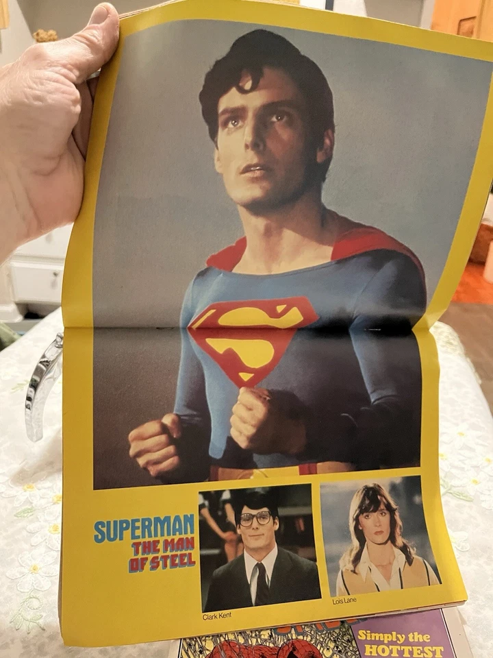 Super Star Heroes - Collector's Issue ft. Superman/ 1978, Ideal Publishing Corp. Foto 4 de 4