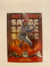 2022 Panini Mosaic Hot Sauce Bryce Harper #HS-3 Phillies Insert NM-MT