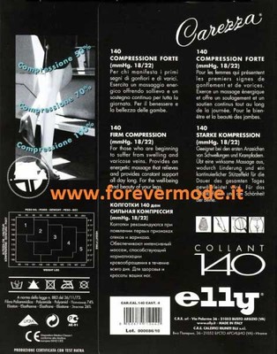 Collant donna Elly Carezza 140 primi segni di varici senza punta art CR1084