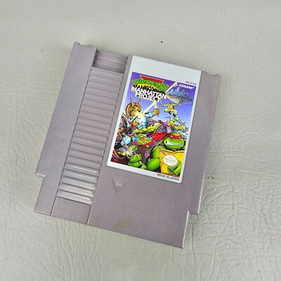 Teenage Mutant Ninja Turtles 3: The Manhattan Project (NintendoNES) Authentic