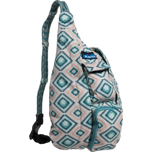 kavu cotton mini backpack Shuttle Sack water bottle KAVU Rope Bag - Sunrays