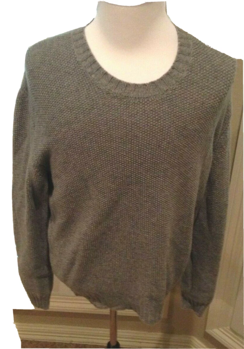 995 Ermenegildo Zegna Cashmere Sweater size US 44 EU 54 hand made