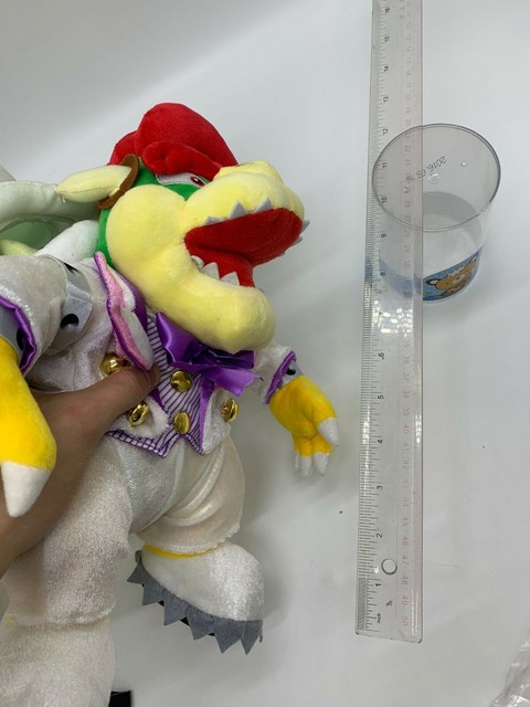 Super Mario Odyssey Bowser Koopa Wedding Costume Plush Teddy Soft Toy Doll 13