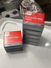 Office Depot Transparent Invisible Tape, 3/4" x 1000", Clear, Pack of 7 rolls