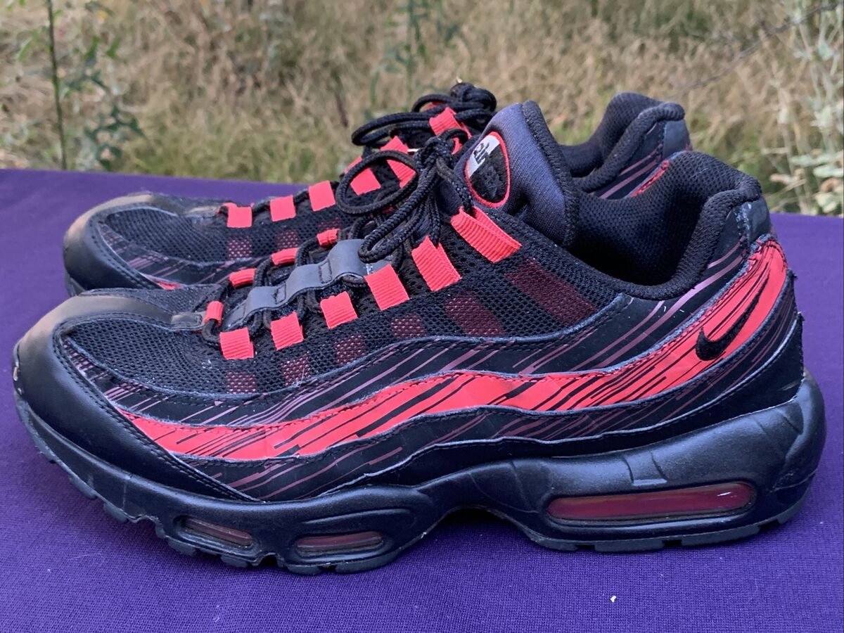538416-066 Nike Air Max 95 Premium City Lights black red 538416-066 Nike Air Max 95 Premium City Lights black red