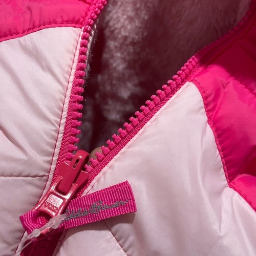 Girl’s Eddie Bauer® Reversible Faux Fur winter coat Jacket size XS 5/6 - Picture 5 of 7