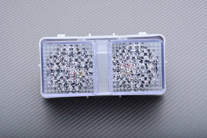Feu arrière LED transparent pour Honda VTR 1000 SP1 1999-2001 avec clignotants