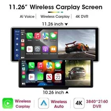 Car DVR Multimedia Carplay & Android Auto BT AUX for MP5 Player Monitor Screen