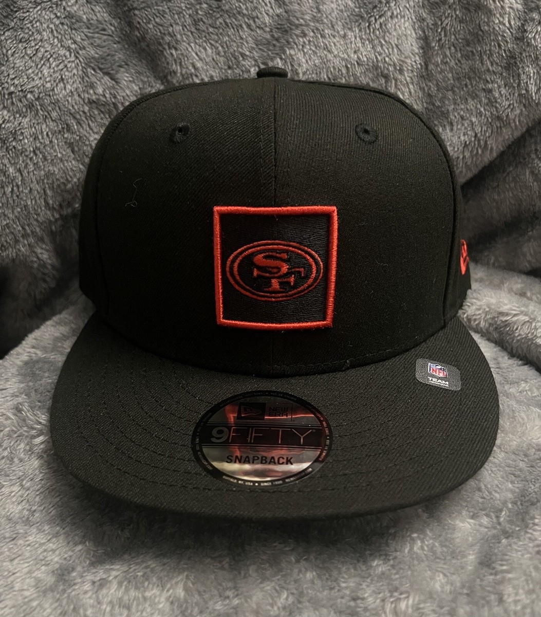 New Era San Francisco 49ers Square Patch Coach Shanahan Black SnapBack Hat