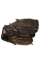 Mizuno, MZ123, Flex Palm, Full Grain, 12", Baseball Mitt, Brown, Preowned RHT