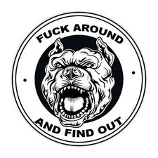 F**k Around And Find Out Sticker Decal