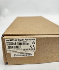   GREAT  LOT OF 2 SONICWALL NEW BOXED AF GIGABIT POE INJECTOR 01-SSC-5546  
