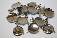 Metal Pin Corsage Clip Fastener x 12 Bride Wedding Decor