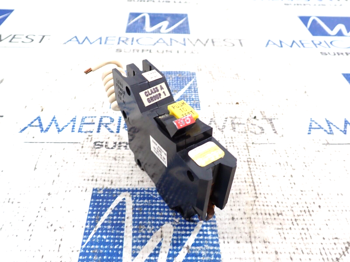 FPE NAGF30H 30 Amp 1 Pole 120V NAH Stab-Lok Ground Fault Circuit